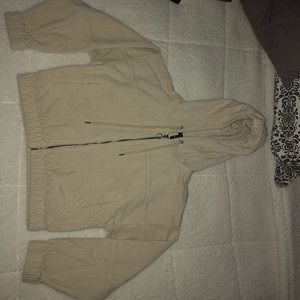 Cropped Corduroy Jacket